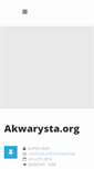Mobile Screenshot of akwarysta.org